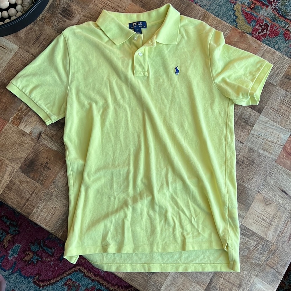 Men’s Yellow Polo